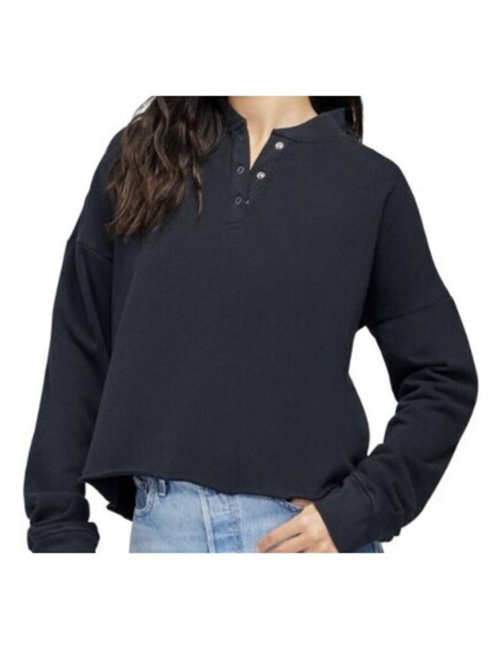Brandy Melville Henley Pullover Sweater - Women's Small